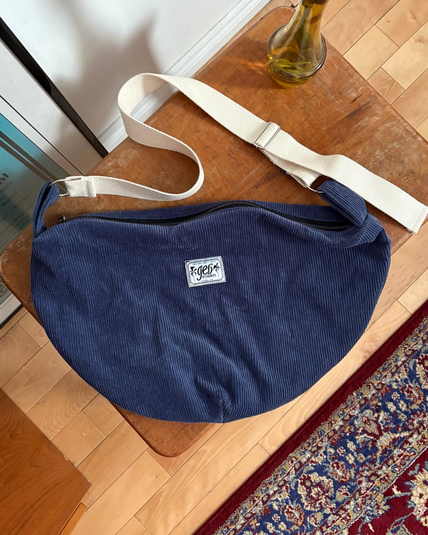 Corduroy Crossbody Bag