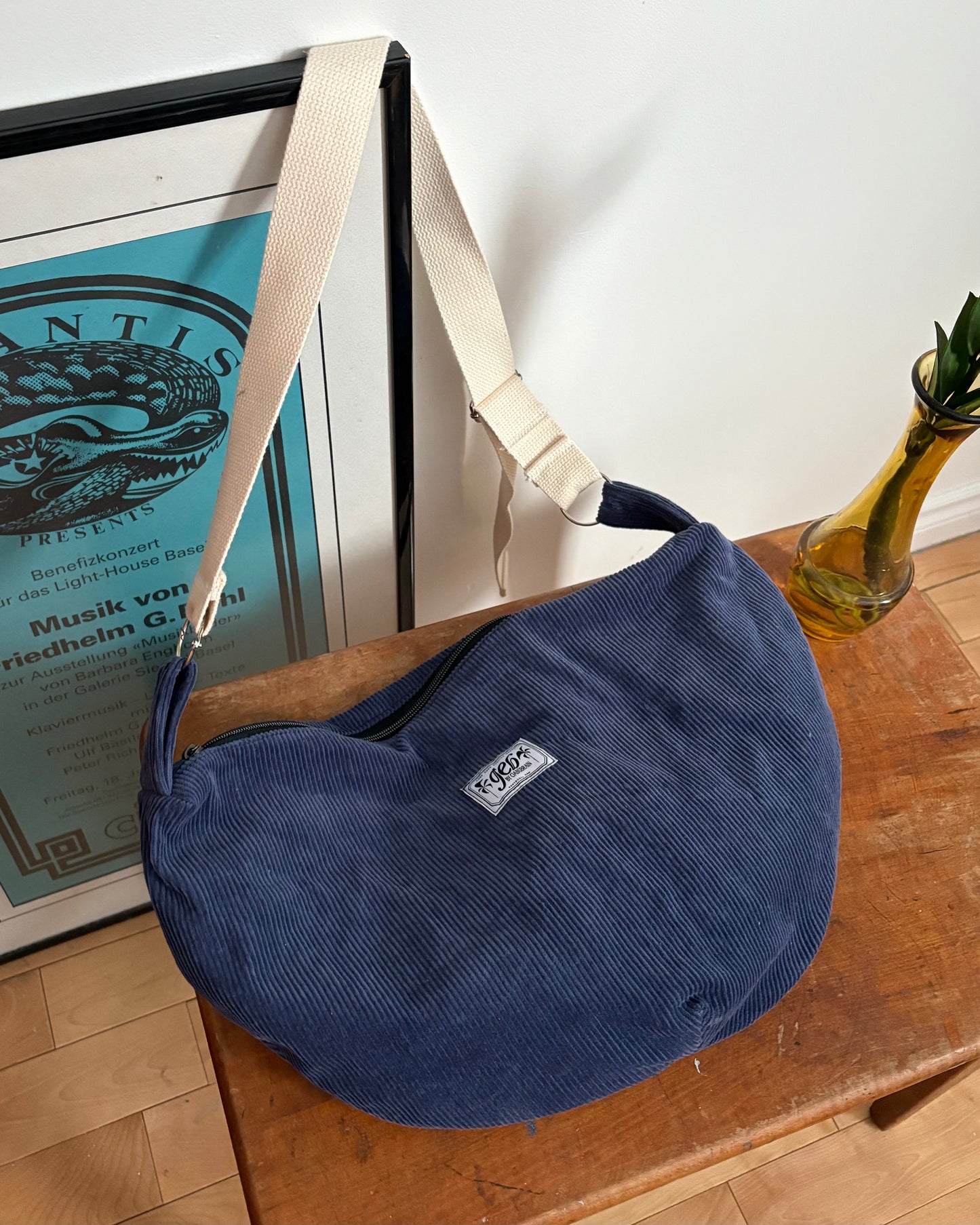 Corduroy Crossbody Bag