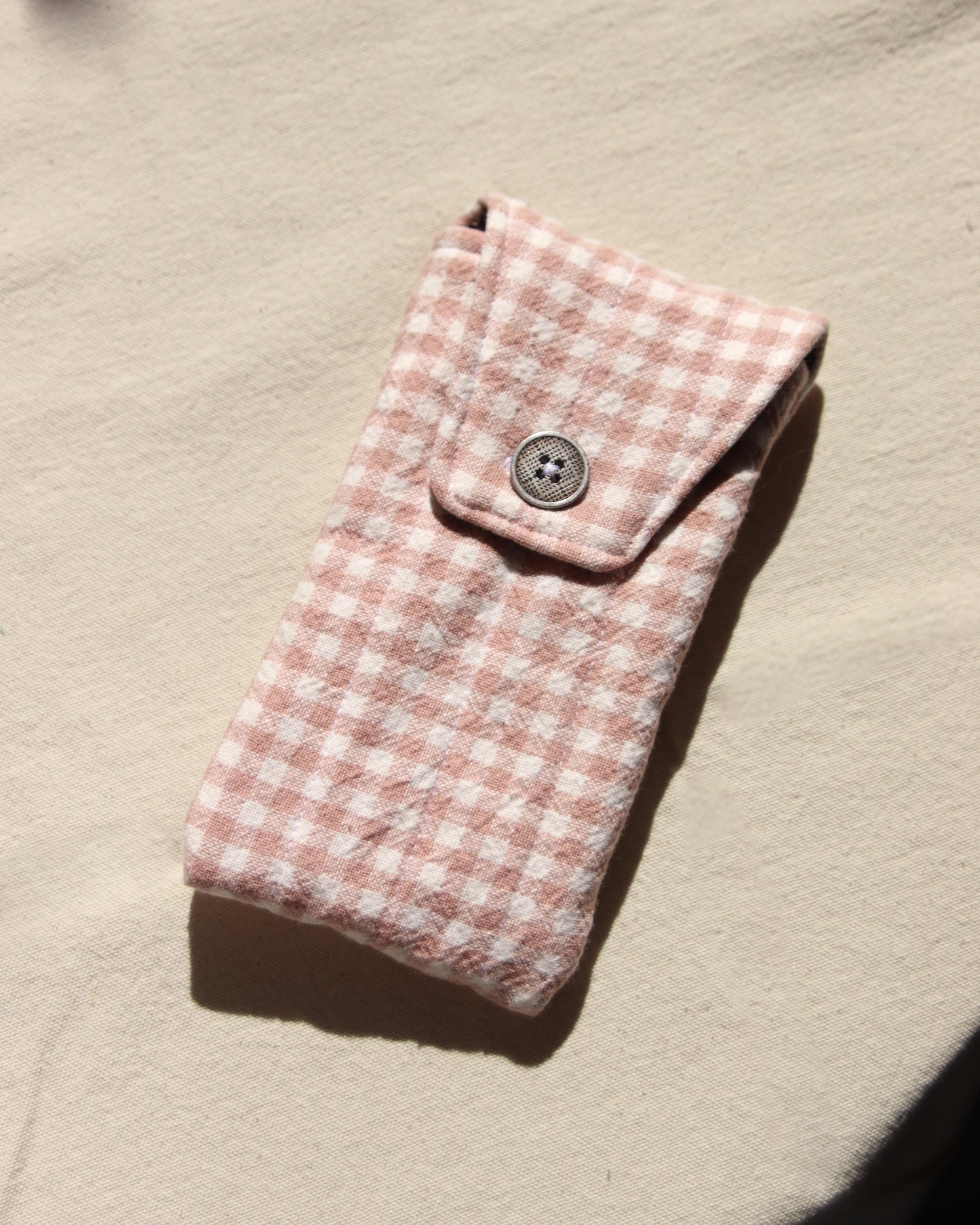 Quilted Sunglass Pouch