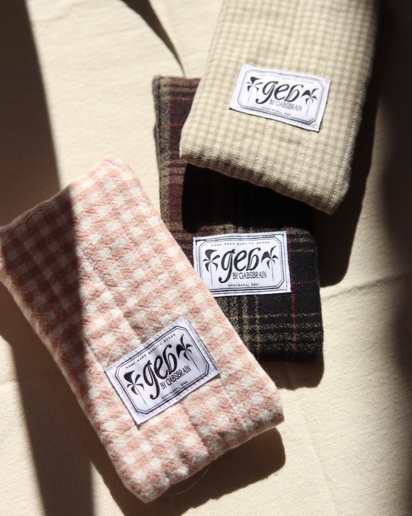 Quilted Sunglass Pouch