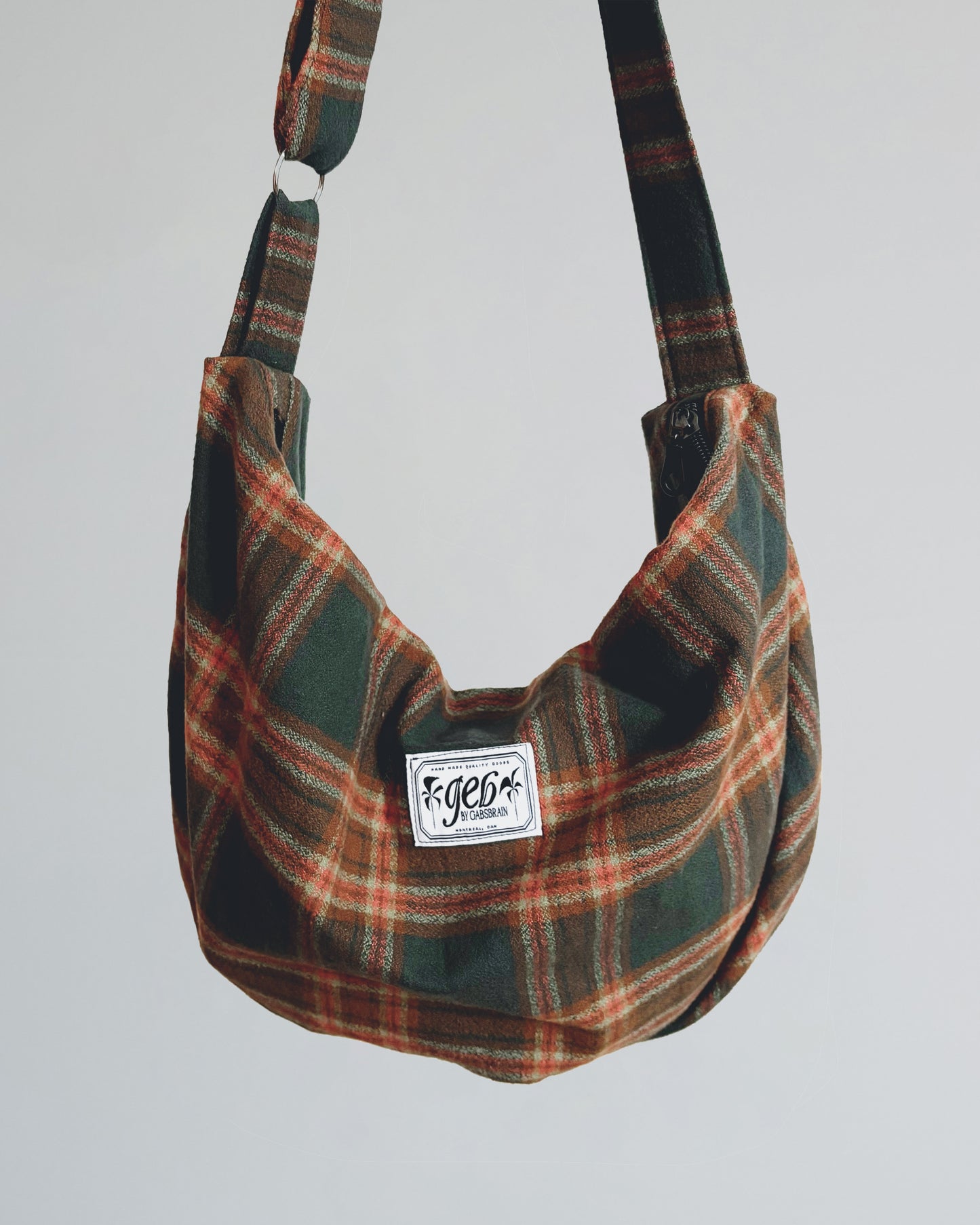 Plaid Crossbody Bag