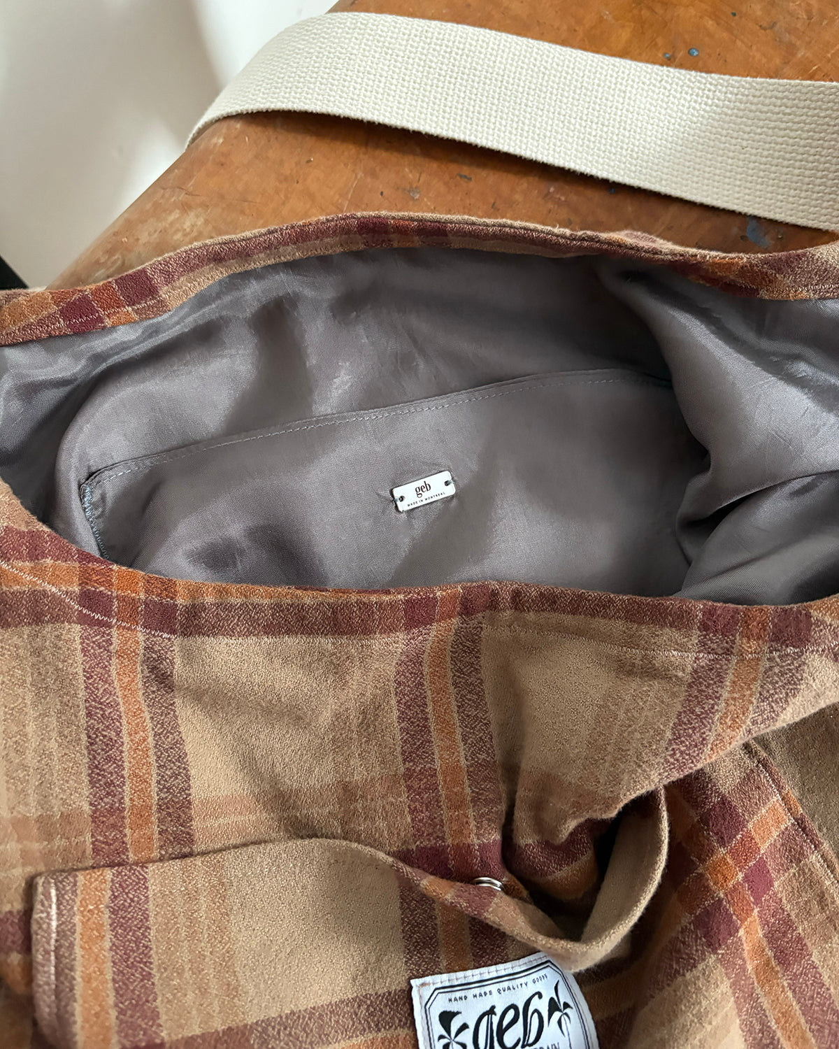 Beige Tote