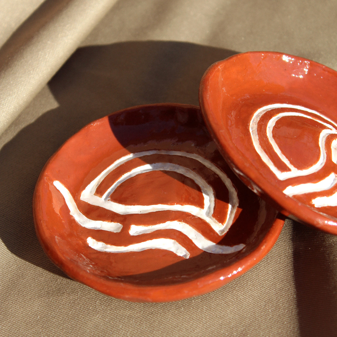 Sunset Jewelry Plate