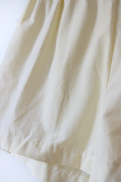 100% Yellow Stripped Shorts