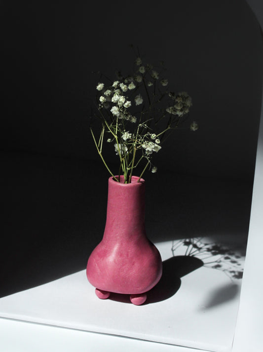 The Flask Vase - Soft Pink