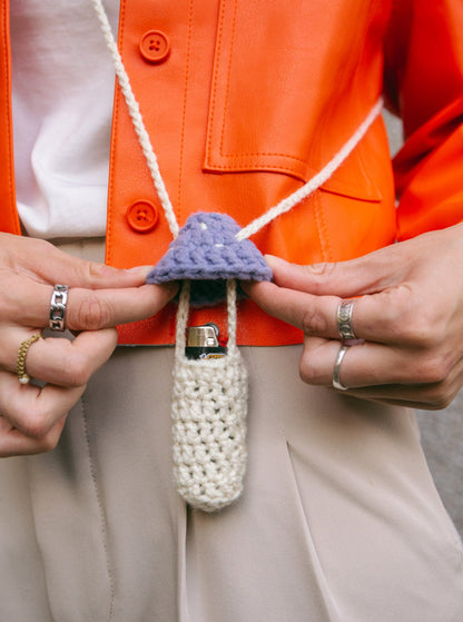 Mushroom Lighter Holder